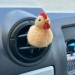 Brown chicken air vent clip