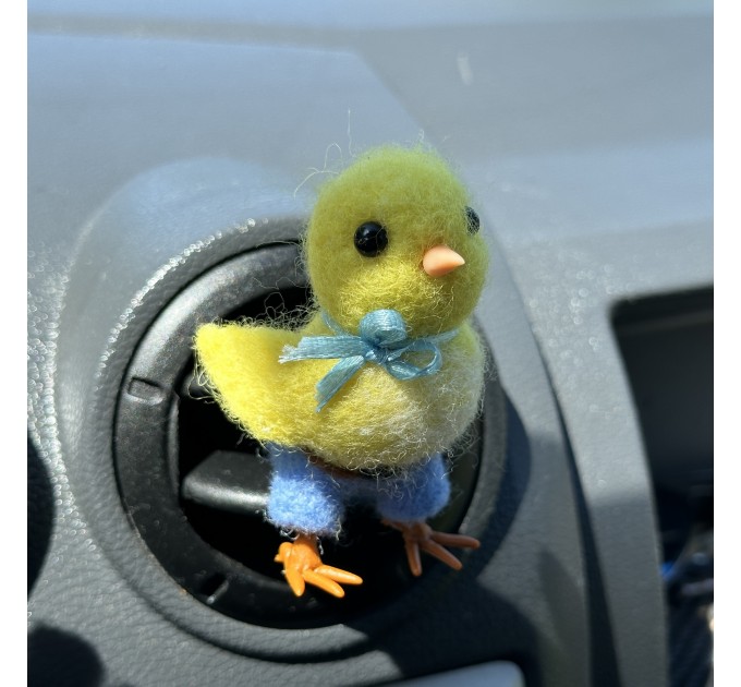 Chick air vent clip Chicken lover gift Farm animal car decor