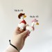 Cowboy goose air vent clip Goose lover gift Farm animal car decor