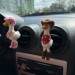 Cowboy goose air vent clip Goose lover gift Farm animal car decor