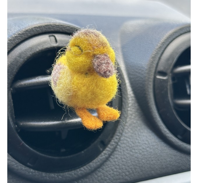 Mini duck air vent clip Duck lover gift Farm animal car decor