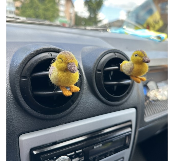 Mini duck air vent clip Duck lover gift Farm animal car decor