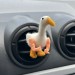 Rude goose with middle finger hands air vent clip Goose lover gift Farm animal car decor