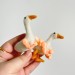 Rude goose with middle finger hands air vent clip Goose lover gift Farm animal car decor