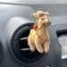 Cute llama air vent clip Llama lover gift Farm animal car decor