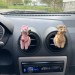 Cute llama air vent clip Llama lover gift Farm animal car decor