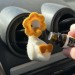 Flowers goose air vent clip Goose lover gift Farm animal car decor