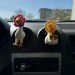 Flowers goose air vent clip Goose lover gift Farm animal car decor