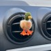 Mallard duck air vent clip Duck lover gift Farm animal car decor