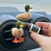 Mallard duck air vent clip Duck lover gift Farm animal car decor