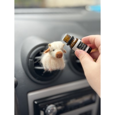 Scottish highland cows air vent clip Cow lover gift Farm animal car decor